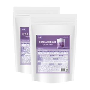 아임요 우베 파우더 1kg 2개 세트 카페 라떼 음료