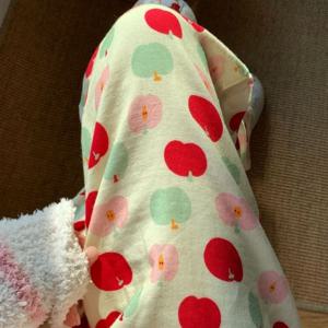 잠옷 긴바지 순면 팝 애플 이중거즈 사계절 홈웨어 1color