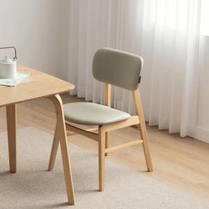 뉴글렌 우드 PU체어