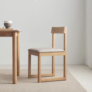 올랜도 내추럴 PU체어 베이지