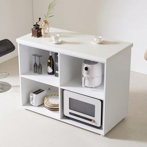 인조대리석 엘리아 키높은 광파오븐 아일랜드 홈바 식탁 렌지대 1200