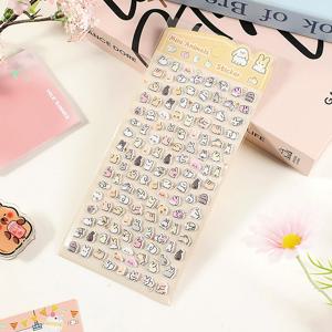 입체 디저트 동물 스티커 3D 말랑말랑 쿠션 볼록 다꾸스티커 다이어리꾸미기