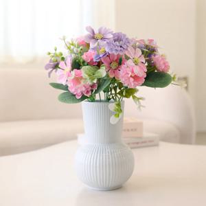 성묘 장미 조화 꽃 장식 산소꽃 인테리어 실크플라워 부케 코코믹스 데이지