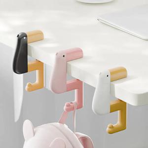 무타공 휴대용 사무실 책상 책가방 가방 걸이 거치대