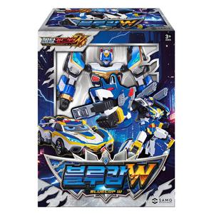 메탈카드봇W 블루캅W 로봇 변신 장난감