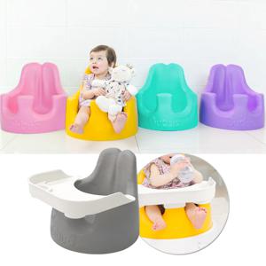 쿠션 아기의자+이유식 트레이 2종 세트