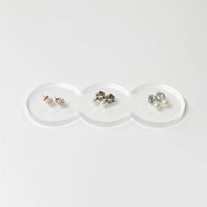 아크릴 주얼리 악세사리 받침대 완두콩모양 진열대 디스플레이 두께 8T