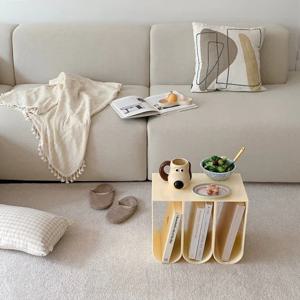 아크릴 책꽂이 협탁 멀티 테이블