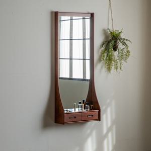 [리퍼] 리브 원목 벽걸이 전신거울 01 (경대) 2colors