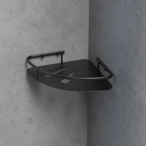 엣지 53BN 블랙니켈 코너선반 스테인리스스틸