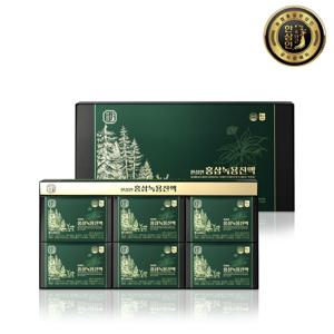 한삼인 홍삼녹용진액 60ml x 30포(30일분) 1세트+쇼핑백증정