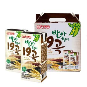 발아현미 19곡 두유 190ml 16팩