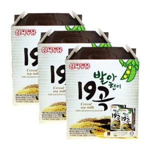발아현미 19곡 두유 190ml 48팩