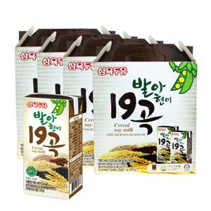 발아현미 19곡 두유 190ml 64팩