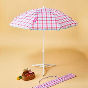 ON PIKPIK 피크닉 파라솔 핑크블루