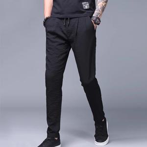 남자 여름 냉장고바지 냉감 슬랙스 밴딩 쿨링 아이스팬츠 얇은 긴바지