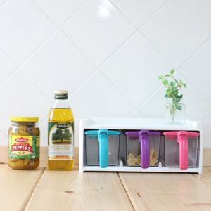 BT밀폐양념통3P 컬러 +스푼무료증정