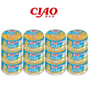 A-234 챠오 다시스프 캔 참치&닭가슴살&치어 75g x 12캔