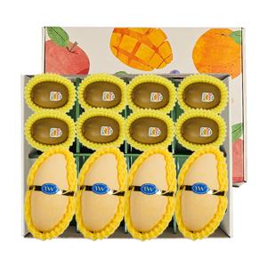 태국 골드망고 4입+제스프리 썬 골드키위 8입 2.2kg 내외(선물세트)