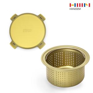 우수한 향균 탈취! 은항균 싱크대 배수구 커버 덮개+거름망 세트