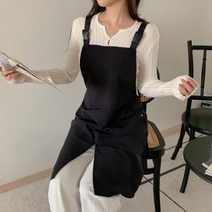 남녀공용 주방 앞트임 앞치마