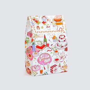 Block bottom bag : The switch 선물 사각 봉투