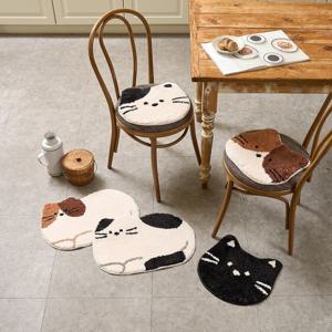 점박이냥 뚱냥이 터프팅 매트 3style
