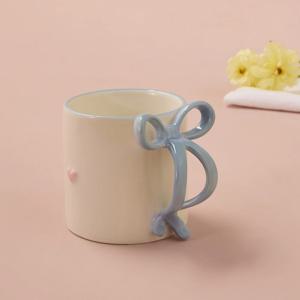 러브소르베 리본핸들 머그 250ML 블루