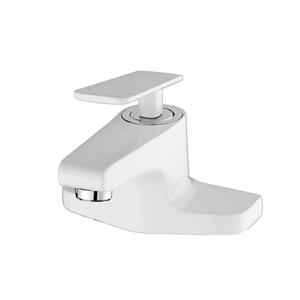 카프리(Capri) 화이트 세면대수전 투홀 4인치 수전