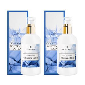 이케이포맨 시카엑소좀 화이트닝 2종세트 남성 스킨+로션  신제품 피부톤개선 보습 기능성