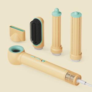 2WAY 에어롤 프로 5 in 1 헤어 스타일러 드라이기 (전용 파우치 포함)