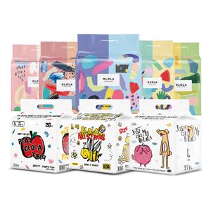 오로라 전품목 팬티/밴드형 기저귀 4+4팩 골라담기