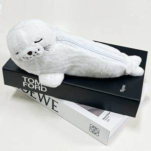 나른한 물개 인형 귀여운 필통 새학기 친구 우정 파우치 선물 펜케이스