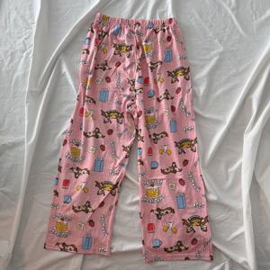 국산 디즈니 정품 잠옷 바지 순면 칩앤데일 굿모닝 냠냠 사계절 홈웨어