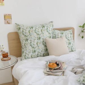 하이드 린넨 대형 등쿠션 커버 65x65cm