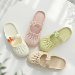 말랑 푹신 EVA 메리제인 리본 거실 실내화