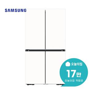 [렌탈] 비스포크 AI 4도어 냉장고 905L (에센셜 화이트) RM70F90R1ZD