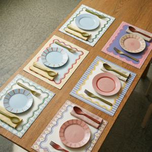 파밍스마켓 일회용 페이퍼 식탁매트 6color