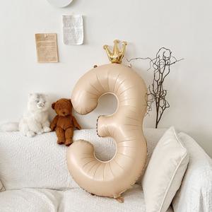 100cm 대형 숫자풍선 생일 파티용품 헬륨 이벤트 장식 홈파티 꾸미기