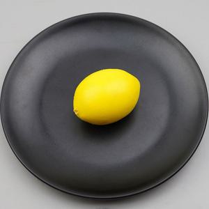 나무제작 레몬 모형 옐로우 6.1cm 4개 과일모형