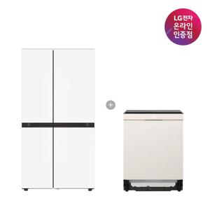 LG 디오스 AI 양문형 냉장고 + 식기세척기 S836MQQ012 + DUE6BGL1E