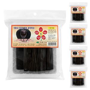 국산(참숯 백탄) x5개 장담그기 간장숯 물정화 탈취용