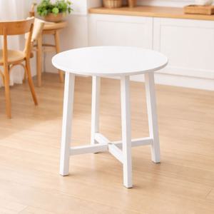 오접이식테이블 600x600 원형 2인 철제 폴딩 식탁