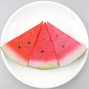 조각 양면 수박 모형 10cm 과일모형 UR