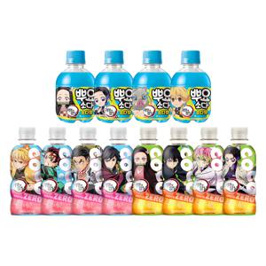 팔도 X 귀멸의칼날 음료 3종 4개씩 (뿌요소다,코코뿌요 복숭아,애플망고)