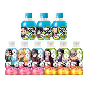 팔도 X 귀멸의칼날 음료 3종 3개씩 (뿌요소다,코코뿌요 복숭아,애플망고)