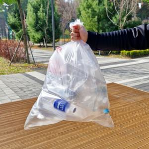 분리수거 재활용 평판 비닐봉투 반투명 대용량 50L 50매