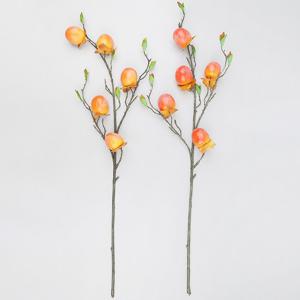 조화 대봉 감 모형 가지 5H 76cm 과일모형