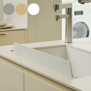 국내산 올데이 흡착형 실리콘 싱크대 물막이 61.5cm 3colors 워터펜스