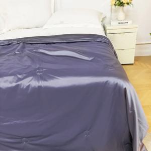 2026년 하나침장 냉감사이불 실크스판덱스 퍼플, S(싱글)